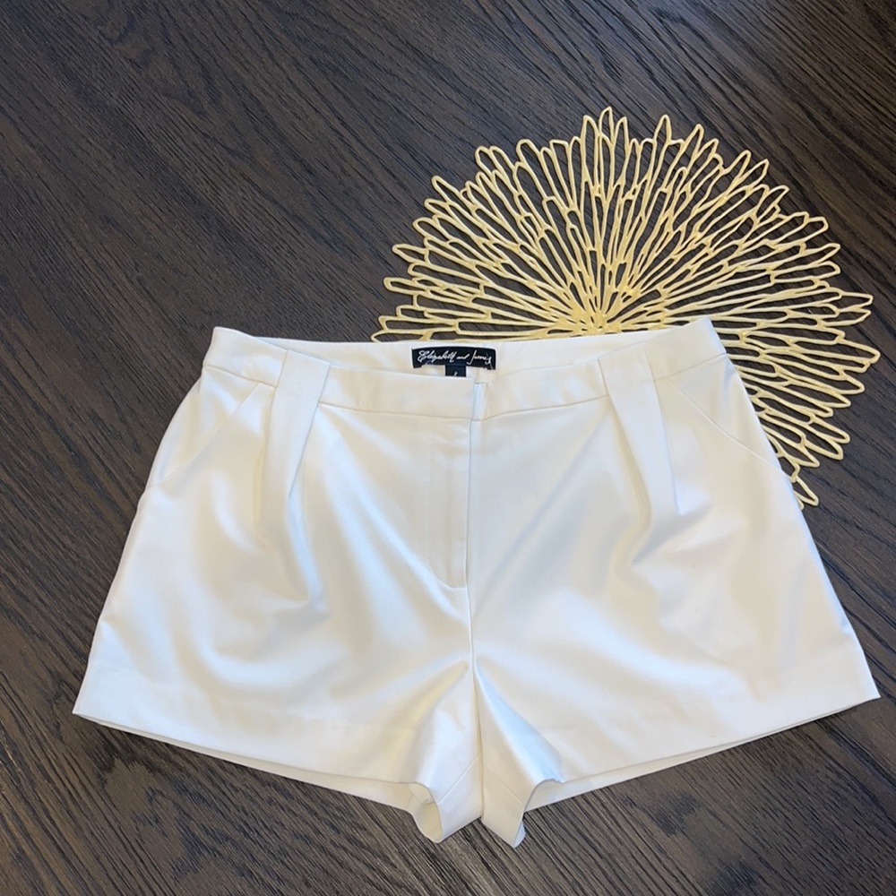 Elizabeth and James pleated shorts